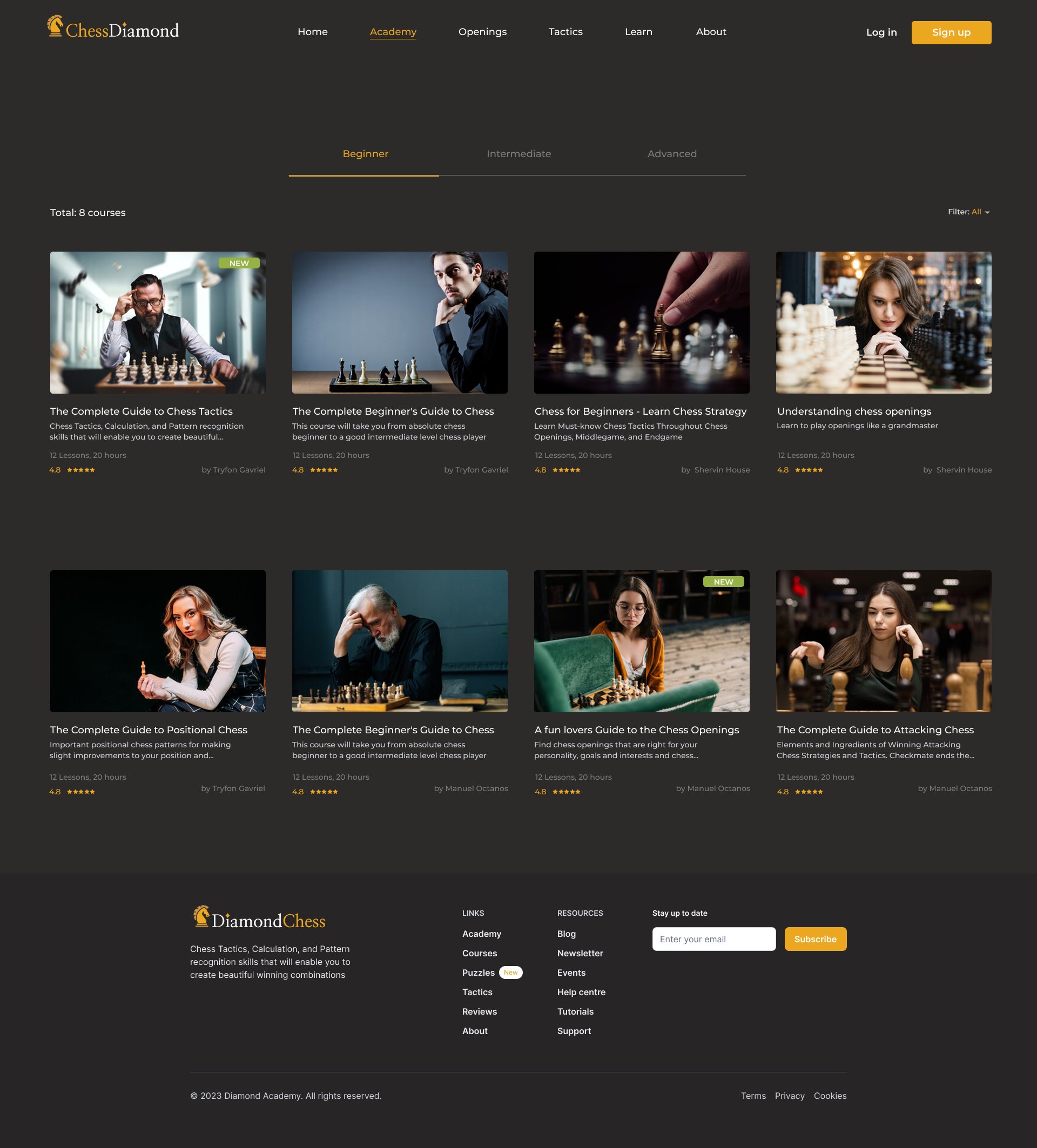 DiamondChess Academy
