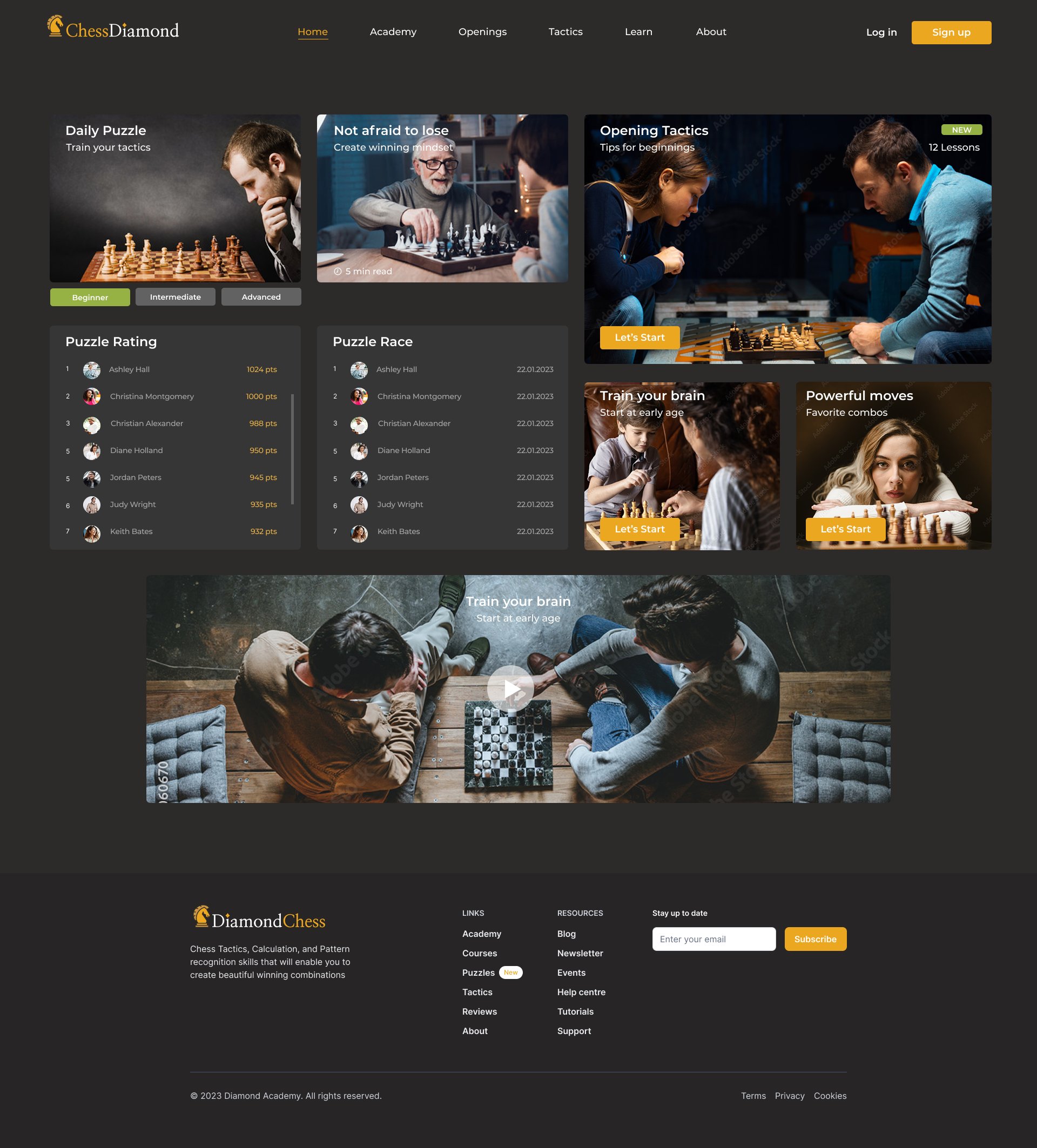 DiamondChess Home